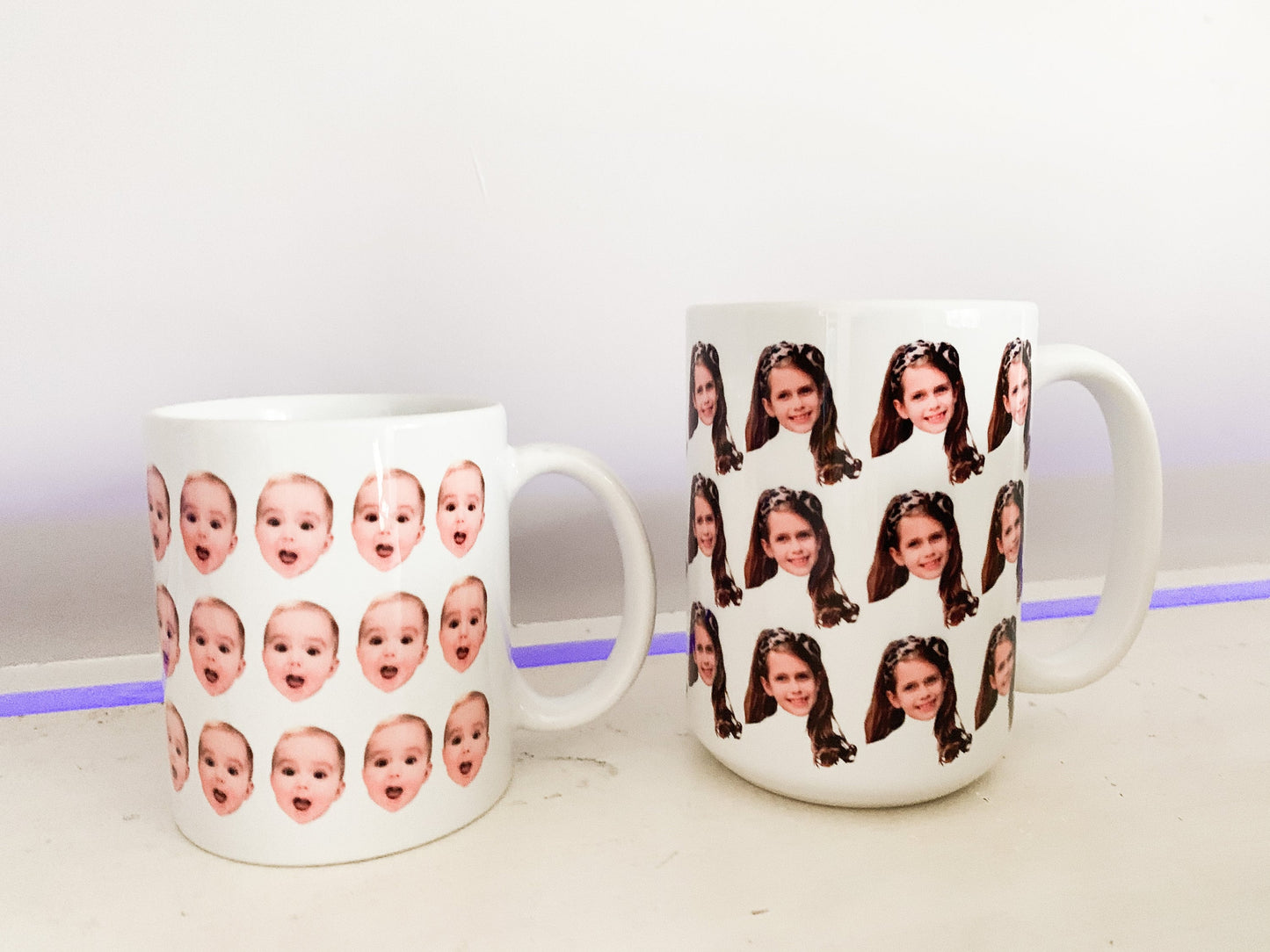 Multiface Mug, photo mug, mom mug, grandma, grandpa, dad mug, coffee mug