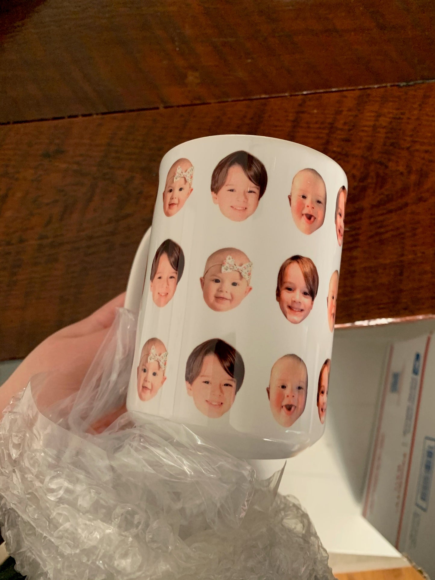 Multiface mug, photo mug, mom mug, grandma, grandpa, dad mug, coffee mug, grandkids, siblings