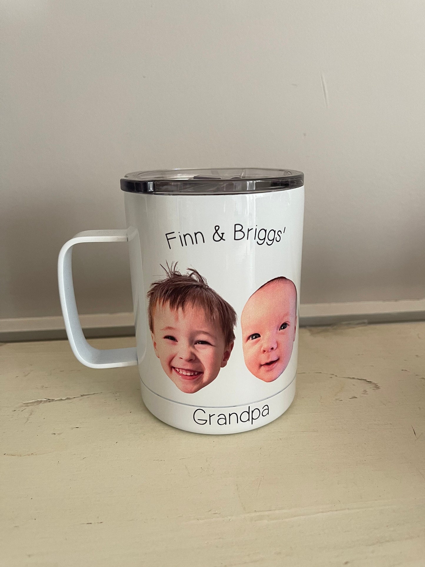 Personalized with your baby's photo, Baby Mug, Coffee Mug, Mug for Mom, Mug for Dad, Grandparent Gift, Grandma, Grandpa - FREE SHIPPING