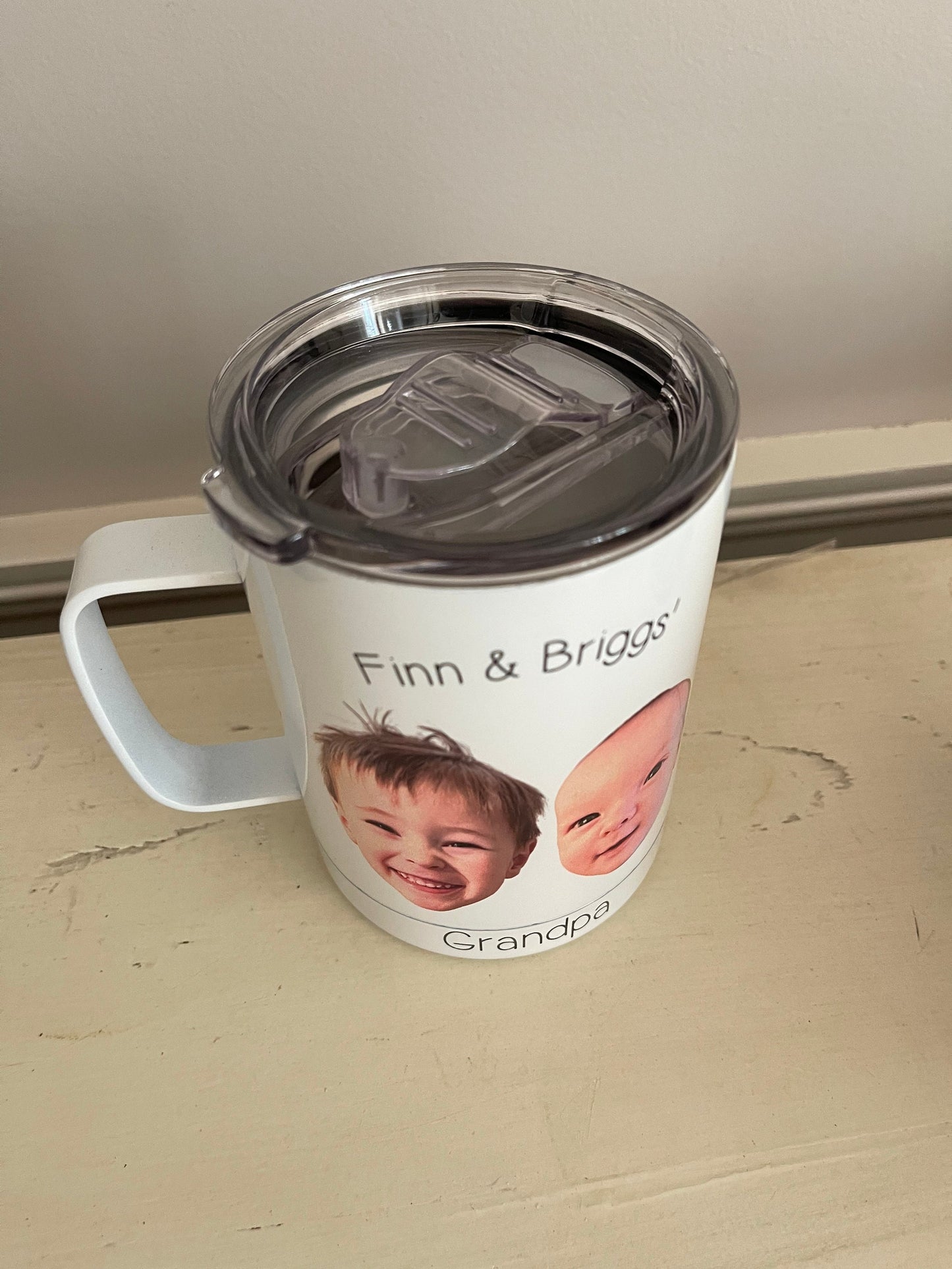 Personalized with your baby's photo, Baby Mug, Coffee Mug, Mug for Mom, Mug for Dad, Grandparent Gift, Grandma, Grandpa - FREE SHIPPING