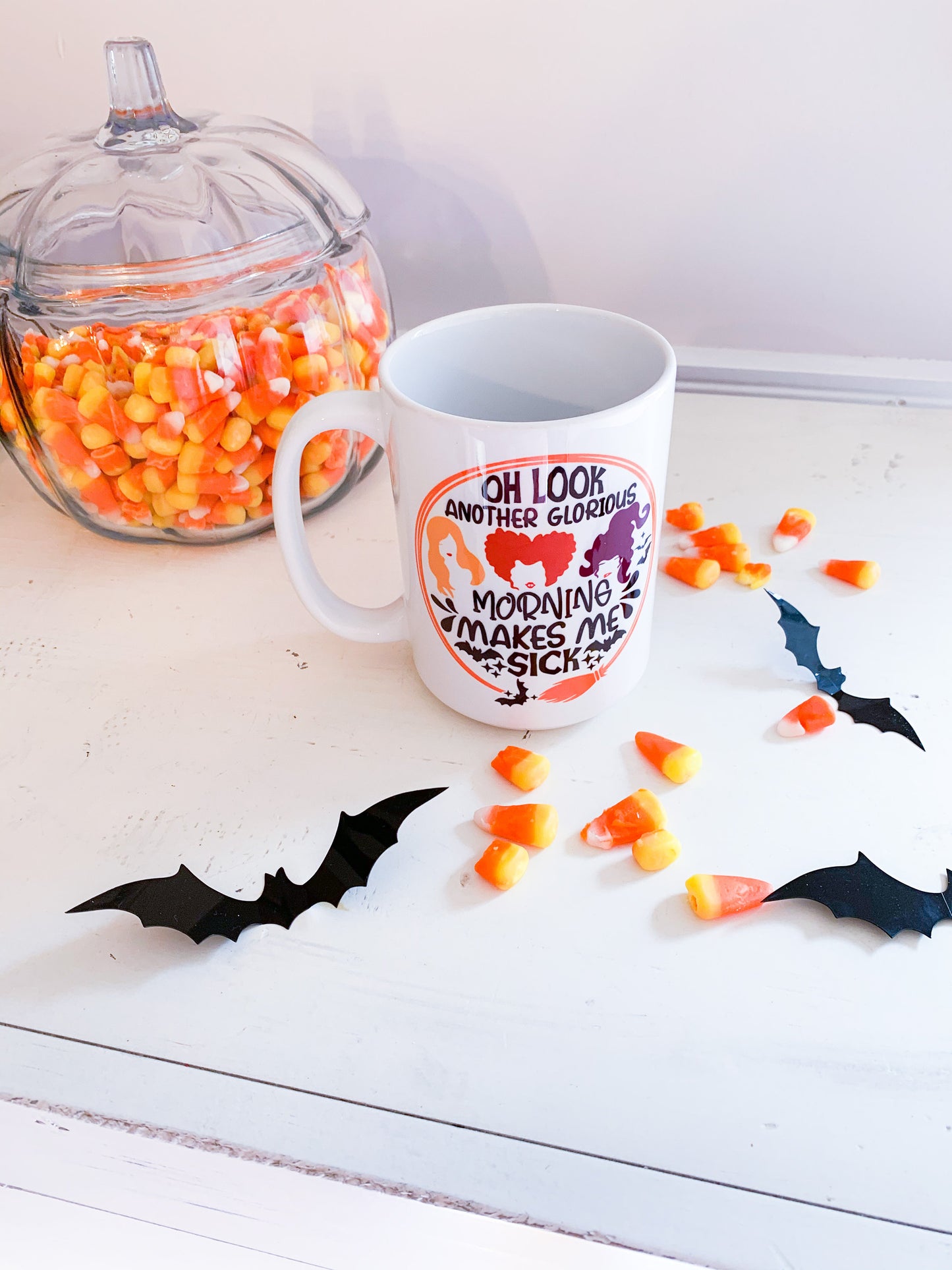 A glorious morning mug, Halloween Mug, Hocus Pocus, Spooky Mug