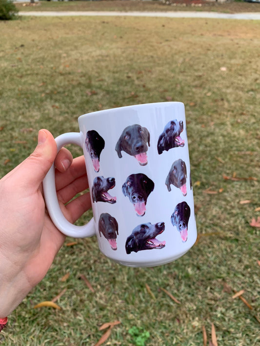 Multiface Mug order for pets, dog mug, photo mug, mom mug, grandma, grandpa, dad mug, coffee mug