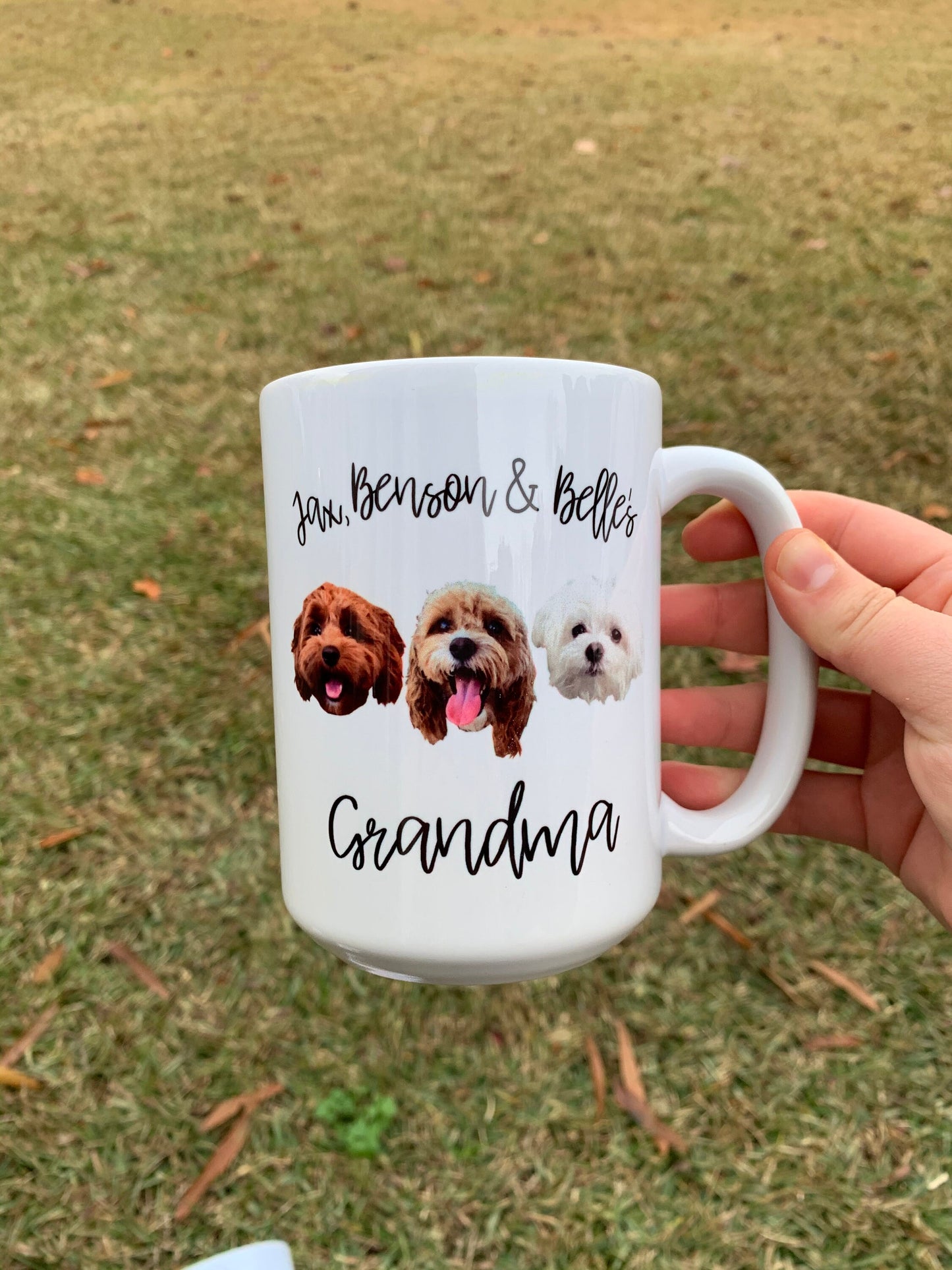 Dog Mug, Personalized with your dog's photo and name, Custom Dog Mug, Dog Gift, Dog Gifts for Owners, Dog Mug