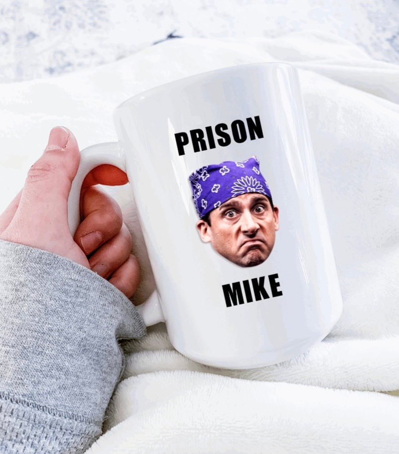 Prison Mike, The office, Coffee mug, funny coffee mug, gift for him