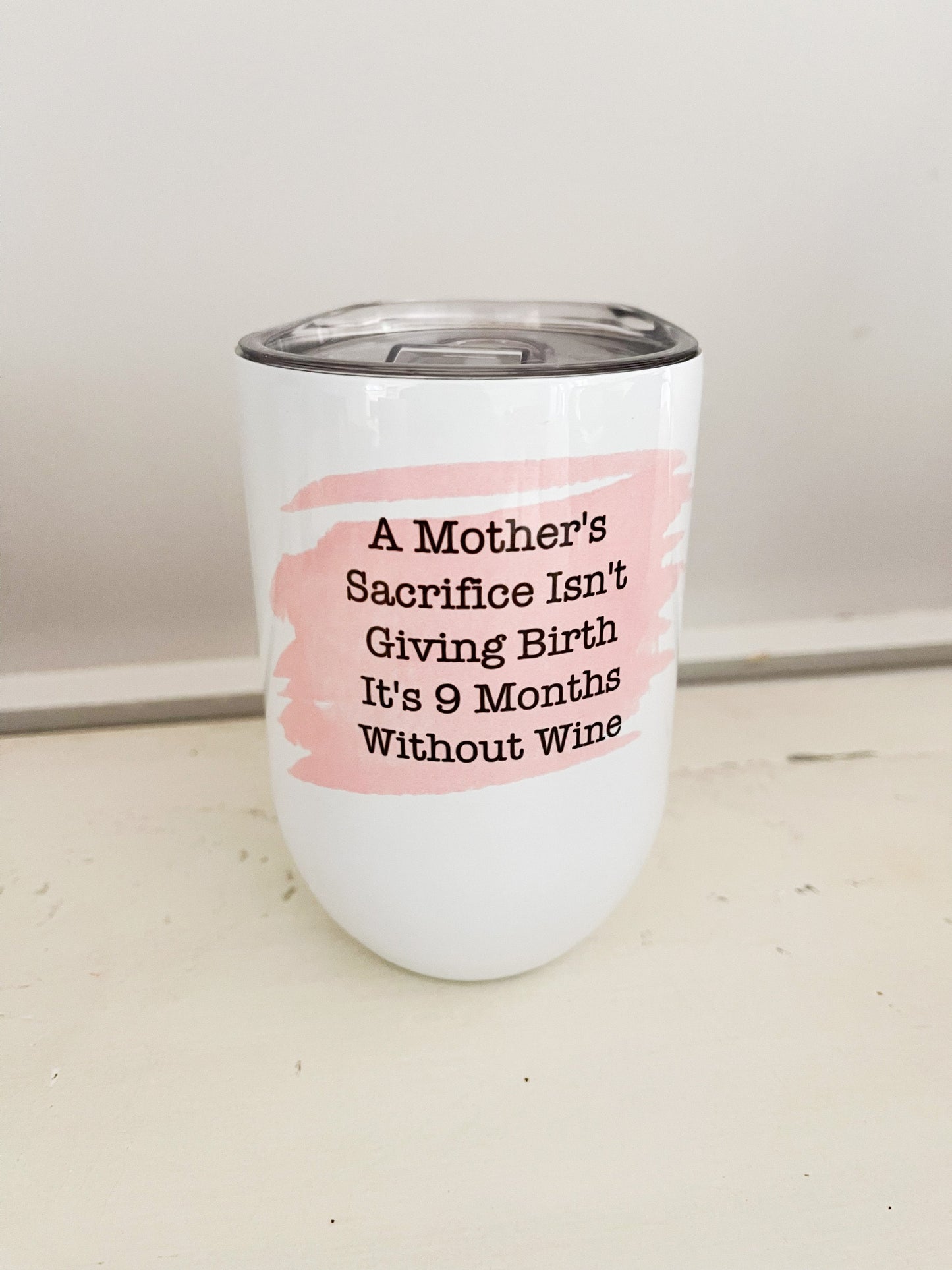 Wine Lover, Mom Wine Glass, Baby Shower Gift, Pregnancy, Wine Glass for moms