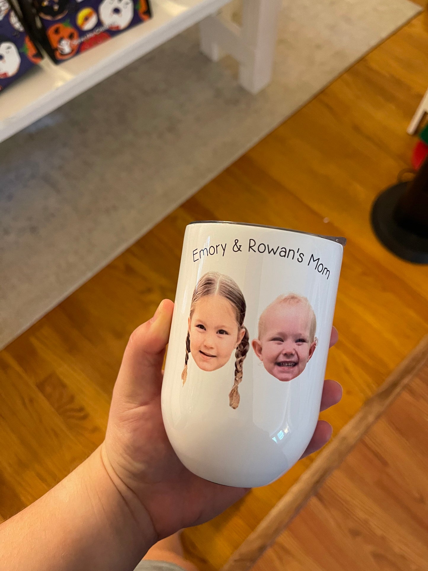 Personalized with your baby's photo, Baby Mug, Wine Tumbler, Mug for Mom, Mug for Dad, Grandparent Gift, Grandma, Grandpa