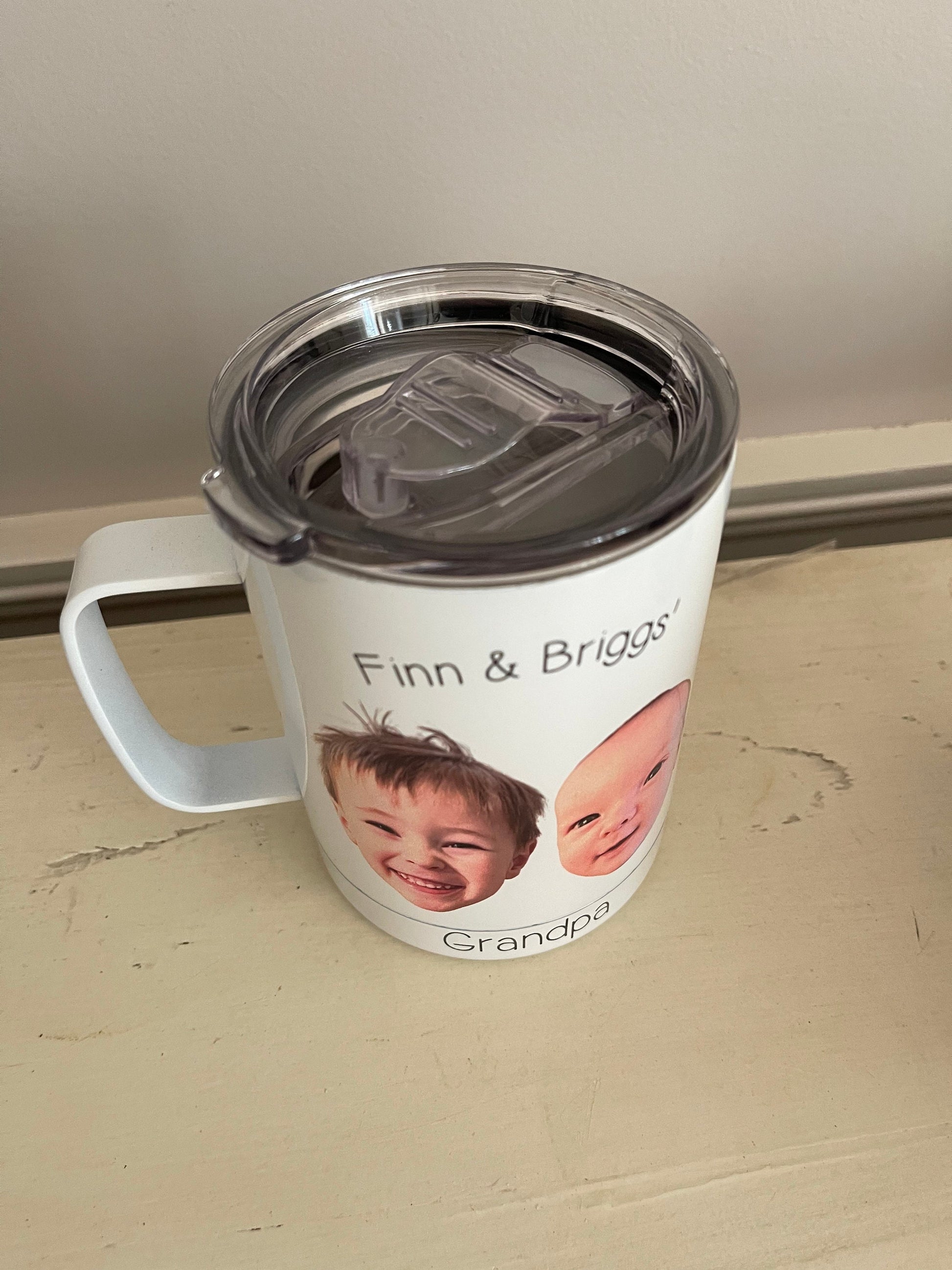 Personalized with your baby's photo, Baby Mug, Coffee Mug, Mug for Mom, Mug for Dad, Grandparent Gift, Grandma, Grandpa - FREE SHIPPING