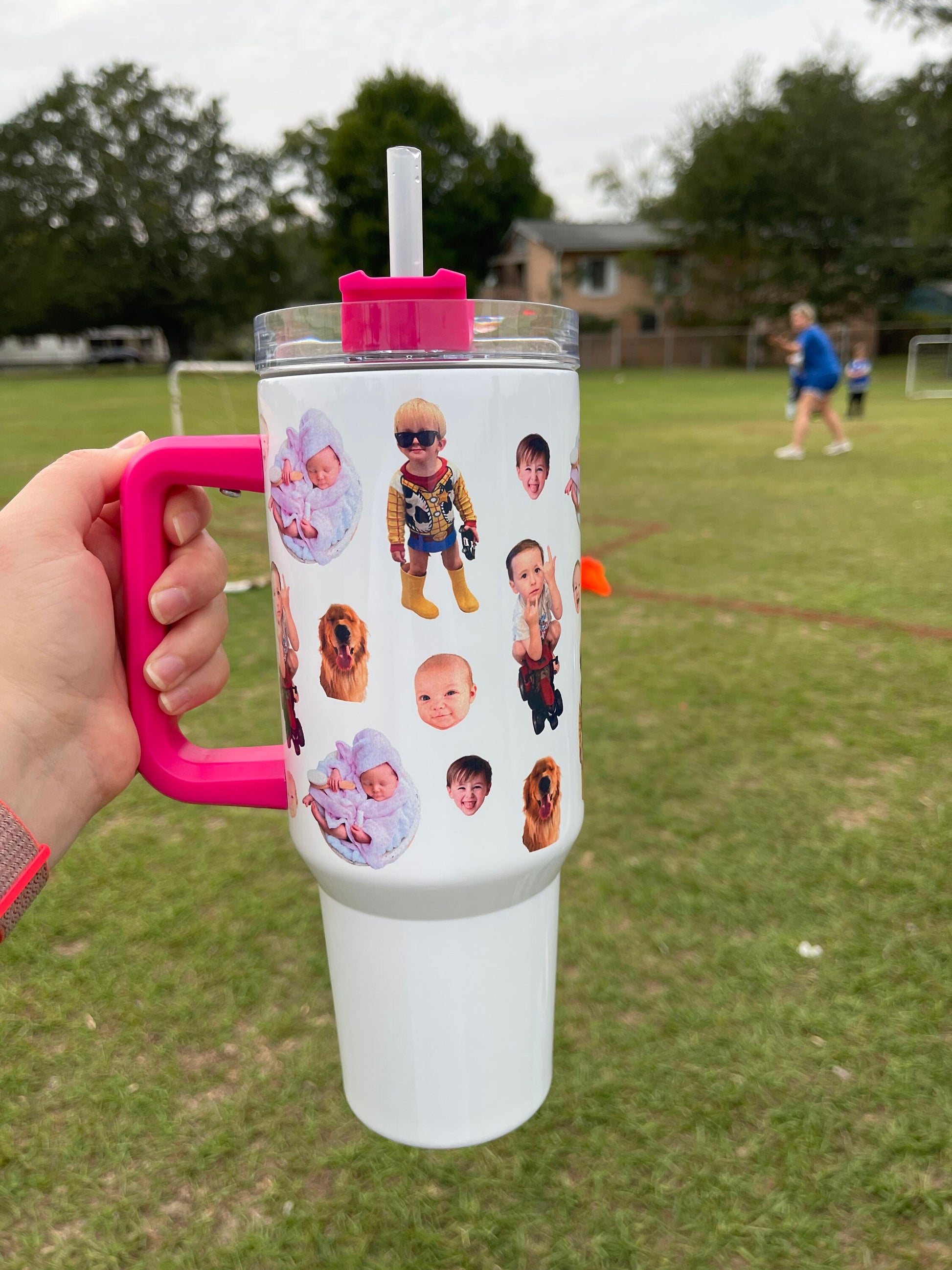 40 ounce cup! Personalized with your baby's photo, Baby Tumbler, Travel Mug, Cup for Mom, Cup for Dad, Grandparent Gift, Grandma, Grandpa